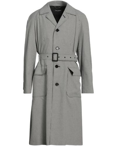 Dolce & Gabbana Overcoat & Trench Coat - Grey