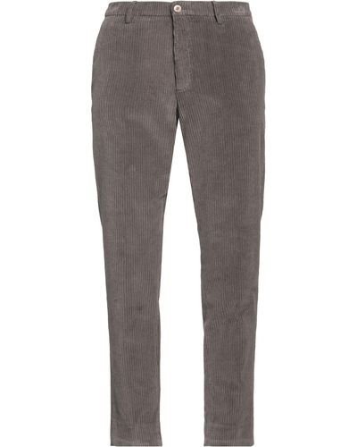 GTA IL PANTALONE Trousers Cotton, Elastane - Grey