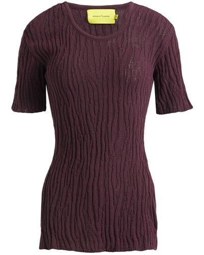 Marques'Almeida Sweater - Purple