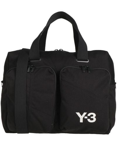 Y-3 Duffel Bags Recycled Polyester, Polyurethane - Black