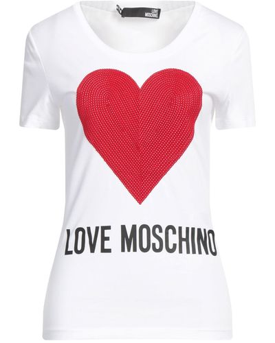 Love Moschino Camiseta - Blanco