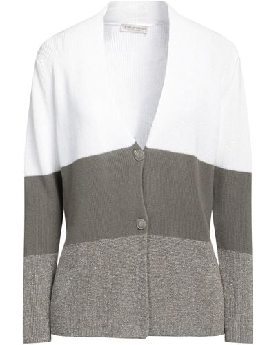 Le Tricot Perugia Cardigan - Grey