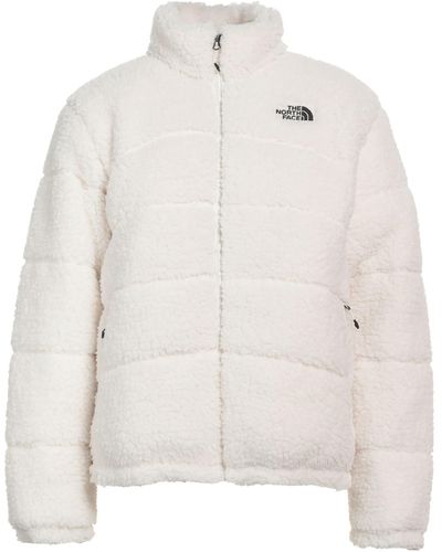 The North Face Shearling- & Kunstfell - Weiß