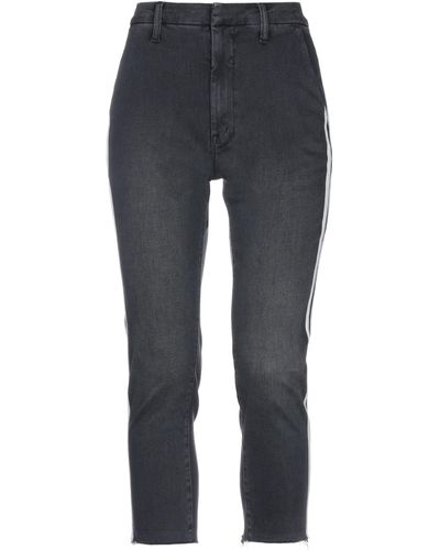 Mother Cropped Jeans - Blu