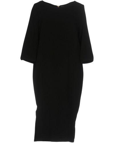 Soallure Midi Dress - Black