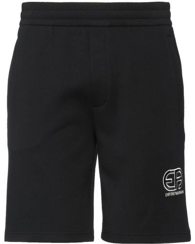 Emporio Armani Shorts & Bermuda Shorts - Black