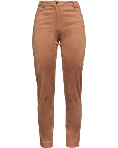 D.exterior Trousers - Brown