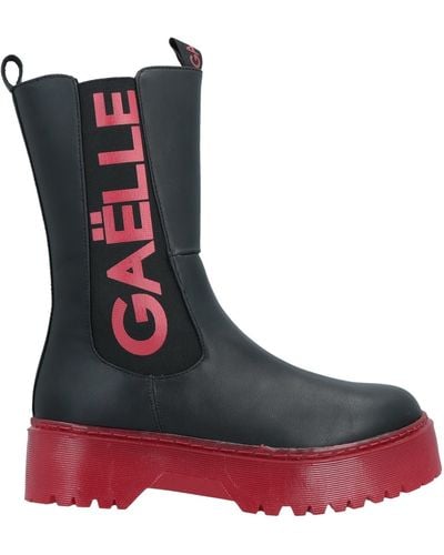 Gaelle Paris Ankle Boots - Black