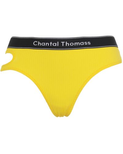 Chantal Thomass Thong - Yellow