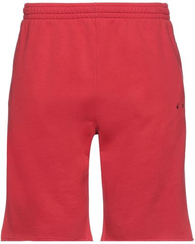 Off-White c/o Virgil Abloh Shorts & Bermuda Shorts - Red