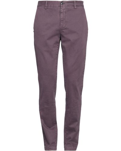 White Sand Pants - Purple