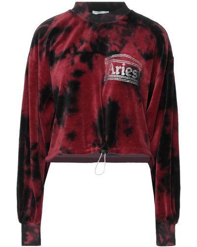 Aries Sweat-shirt - Rouge