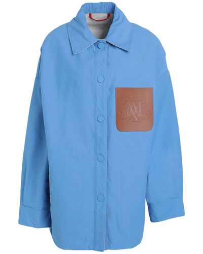 MAX&Co. Overcoat & Trench Coat - Blue