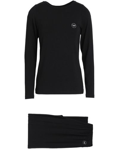 Emporio Armani Sleepwear - Black