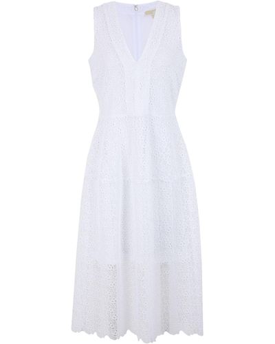 MICHAEL Michael Kors Midi Dress - White