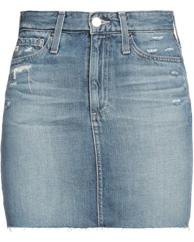 AG Jeans Denim Skirt - Blue