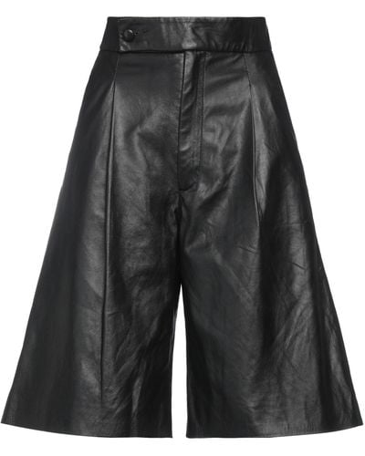 NYNNE Cropped Trousers - Black