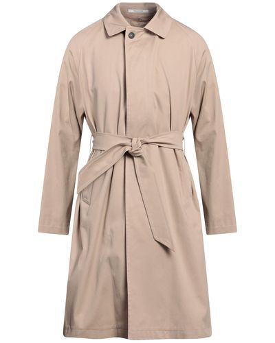 Tagliatore Overcoat & Trench Coat - Natural