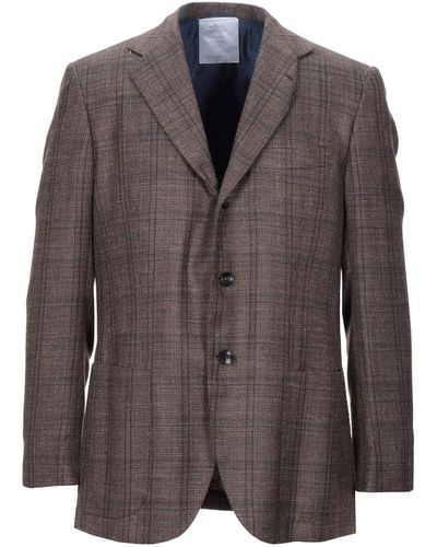 Kiton Suit Jacket - Brown