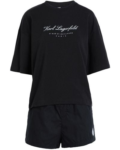 Karl Lagerfeld Pyjama - Schwarz
