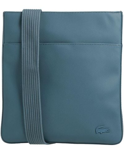 Lacoste Slate Cross-Body Bag Pvc - Blue