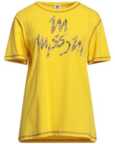 M Missoni T-shirt - Jaune