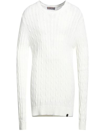 Lumberjack Sweater - White