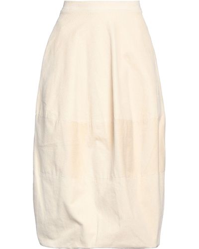Gentry Portofino Midi Skirt - Natural