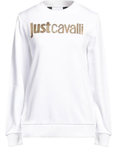 Just Cavalli Sweatshirt - Weiß