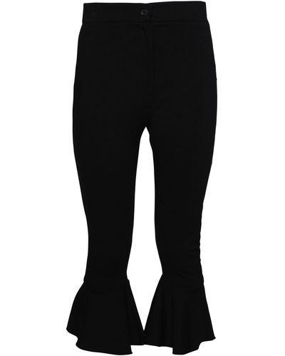 Jolie By Edward Spiers Cropped Trousers - Black