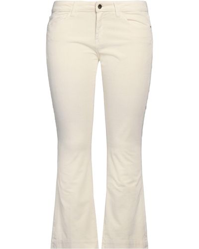Kaos Ivory Trousers Cotton, Elastane - Natural