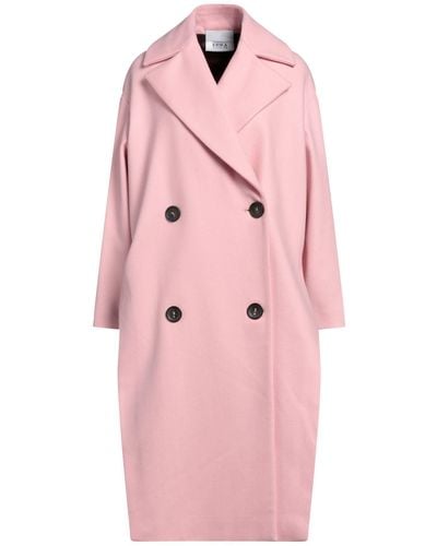 Pink Erika Cavallini Semi Couture Coats for Women | Lyst