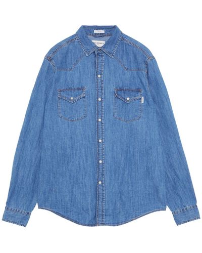Roy Rogers Camicia Jeans - Blu