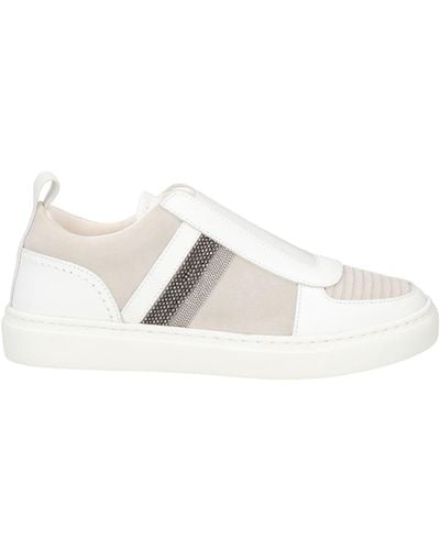 Fabiana Filippi Sneakers Leather - White