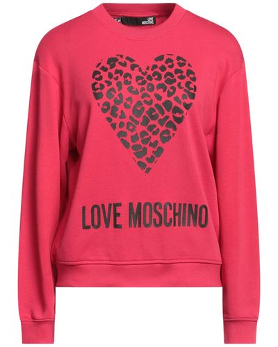 Love Moschino Felpa - Rosa