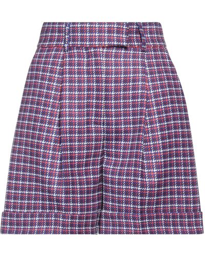 SIMONA CORSELLINI Shorts & Bermuda Shorts - Purple