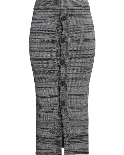 Liviana Conti Midi Skirt - Gray