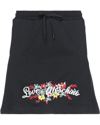 Love Moschino Minirock - Schwarz