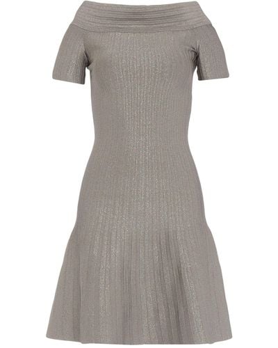 CASASOLA Short Dress - Gray