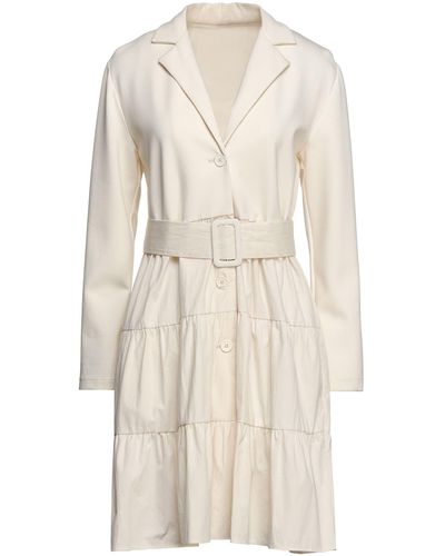 LE COEUR TWINSET Mini Dress - White
