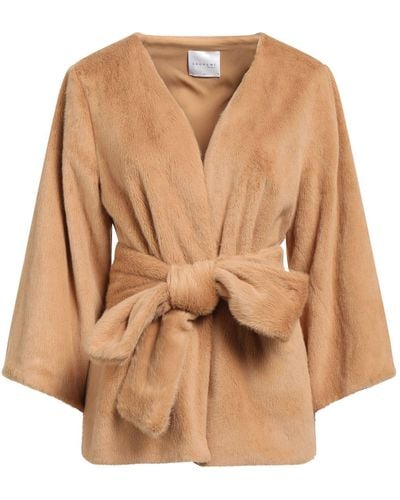 Anonyme Designers Shearling- & Kunstfell - Natur