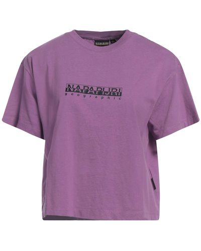 Napapijri T-shirt - Purple