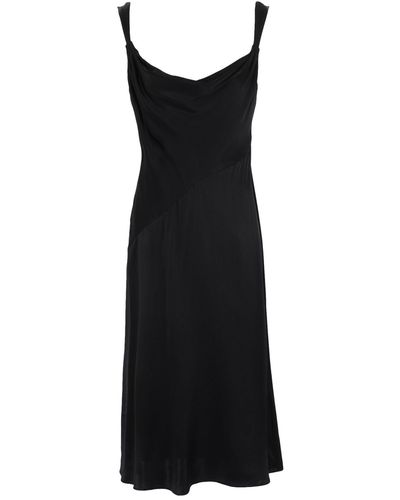 Donna Karan Midi Dress - Black