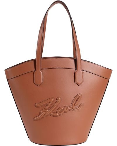 Karl Lagerfeld Handbag - Brown