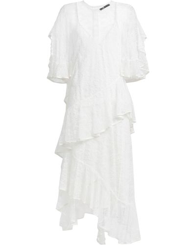 Ellery Robe midi - Blanc