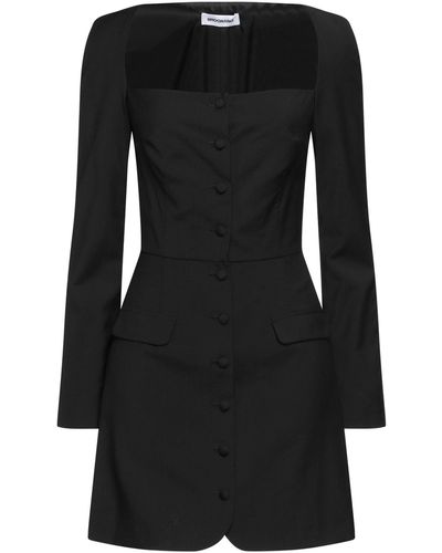 BROGNANO Short Dress - Black