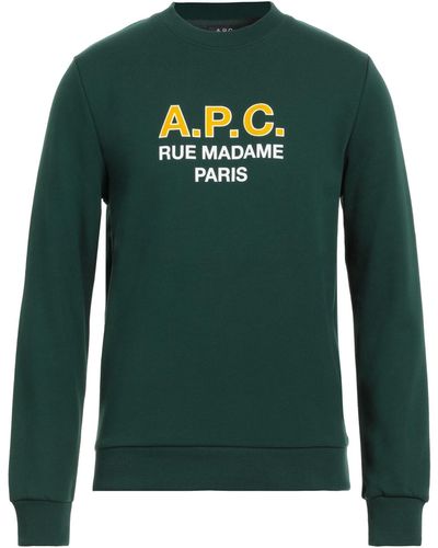 A.P.C. Sweatshirt - Grün