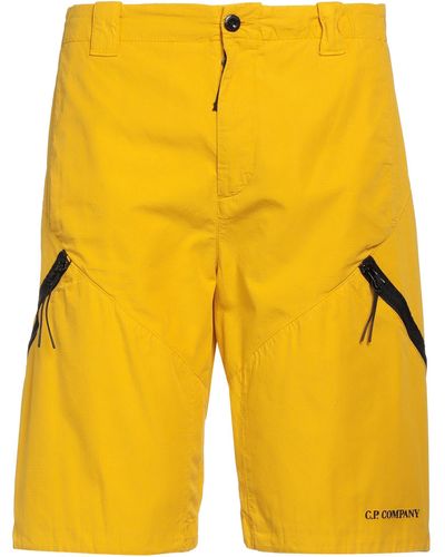 C.P. Company Shorts & Bermuda Shorts - Yellow