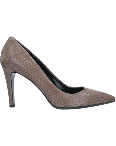 Chantal Court Shoes - Grey
