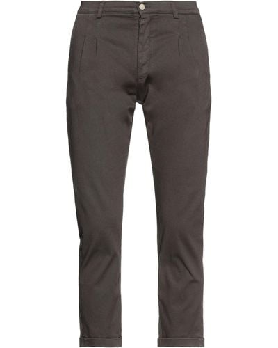 Daniele Alessandrini Cropped Trousers - Brown